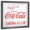 Licensed Coca Cola Sold Here Mirror